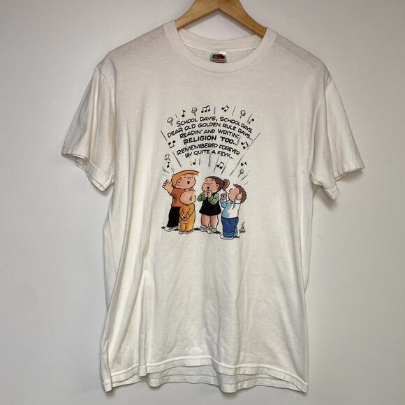 Vintage Family Circus Shirt 90s Comic T-Shirt Religious Vtg - Picture 1 of 2